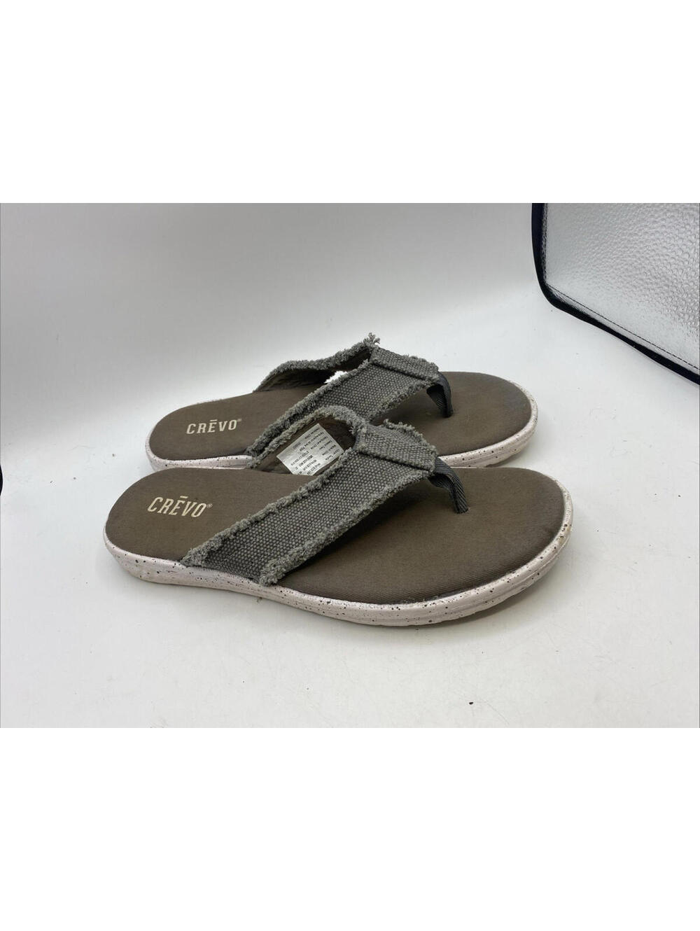 Crevo Rowdy Sandal Grey Men's Size 8